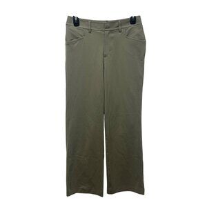 Public Rec Pants Womens 28x28 tan All Day crop Straight Leg Golf Performance